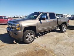 Vehiculos salvage en venta de Copart Longview, TX: 2015 Chevrolet Silverado K2500 High Country