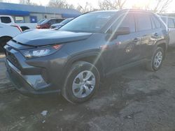 Salvage cars for sale at Wichita, KS auction: 2021 Toyota Rav4 LE