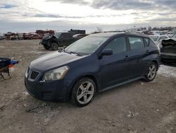 Pontiac salvage cars for sale: 2009 Pontiac Vibe