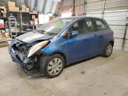 Salvage cars for sale at Wichita, KS auction: 2008 Toyota Yaris