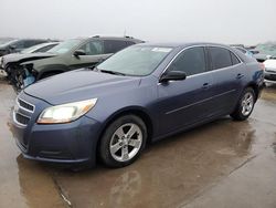 Salvage cars for sale from Copart Grand Prairie, TX: 2013 Chevrolet Malibu LS