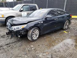 Salvage cars for sale at Waldorf, MD auction: 2016 KIA Optima EX
