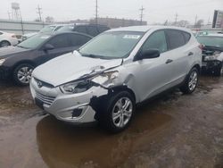 Salvage cars for sale at Chicago Heights, IL auction: 2012 Hyundai Tucson GL