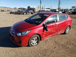 Salvage cars for sale at Colorado Springs, CO auction: 2014 Hyundai Accent GLS
