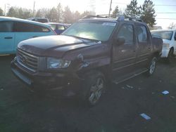 Honda salvage cars for sale: 2012 Honda Ridgeline RTL