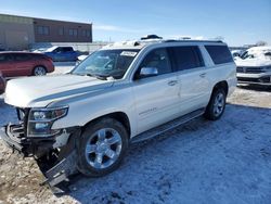 Chevrolet Suburban salvage cars for sale: 2015 Chevrolet Suburban K1500 LTZ