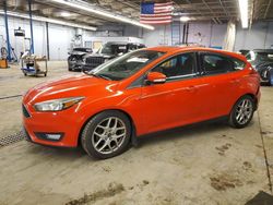 Salvage cars for sale from Copart Wheeling, IL: 2015 Ford Focus SE