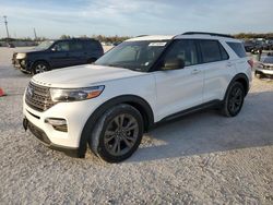 Salvage cars for sale at Arcadia, FL auction: 2021 Ford Explorer XLT