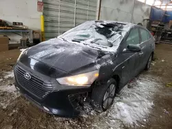 Buy Salvage Cars For Sale now at auction: 2017 Hyundai Ioniq Blue