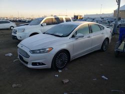 Ford Fusion Titanium salvage cars for sale: 2013 Ford Fusion Titanium