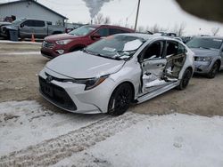 Toyota Corolla LE salvage cars for sale: 2020 Toyota Corolla LE