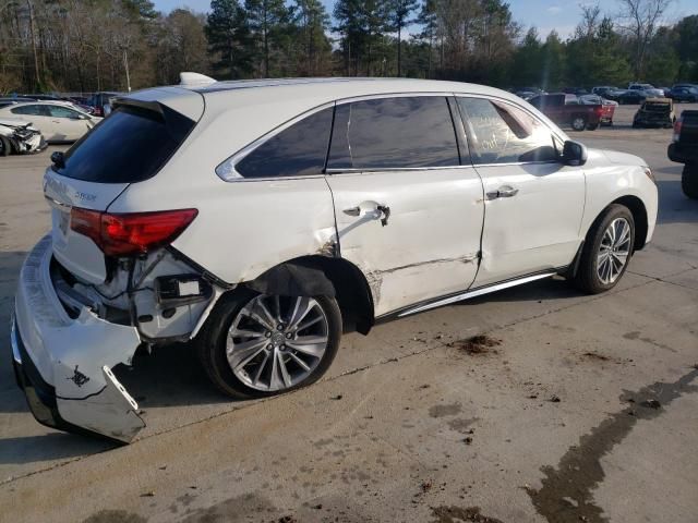 2017 Acura MDX Technology