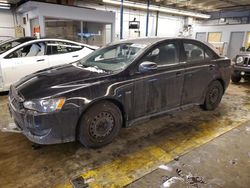 Salvage cars for sale at Wheeling, IL auction: 2015 Mitsubishi Lancer ES