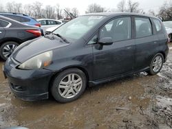 Salvage cars for sale from Copart Baltimore, MD: 2008 Honda FIT Sport