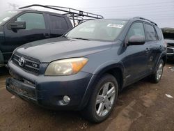 Toyota Rav4 Sport salvage cars for sale: 2007 Toyota Rav4 Sport