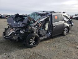 Salvage cars for sale at Antelope, CA auction: 2015 Honda Odyssey EXL