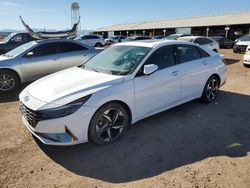 Salvage cars for sale from Copart Phoenix, AZ: 2021 Hyundai Elantra Limited