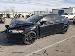 Salvage cars for sale at Anthony, TX auction: 2016 Ford Fusion SE