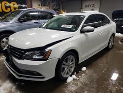 Salvage cars for sale at Elgin, IL auction: 2015 Volkswagen Jetta SEL