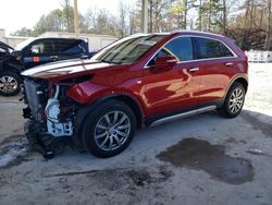 Salvage cars for sale from Copart Hueytown, AL: 2021 Cadillac XT4 Premium Luxury