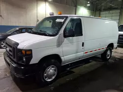 Salvage cars for sale from Copart Woodhaven, MI: 2010 Ford Econoline E350 Super Duty Van