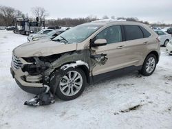 Vehiculos salvage en venta de Copart Des Moines, IA: 2020 Ford Edge Titanium