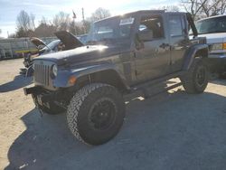 Salvage cars for sale from Copart Wichita, KS: 2017 Jeep Wrangler Unlimited Sport
