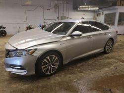 Salvage cars for sale from Copart Wheeling, IL: 2019 Honda Accord Hybrid