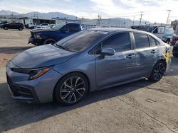 Salvage cars for sale from Copart Sun Valley, CA: 2021 Toyota Corolla SE