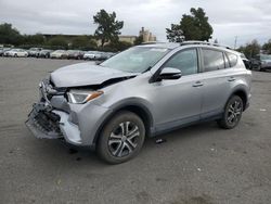 Toyota Rav4 salvage cars for sale: 2017 Toyota Rav4 XLE