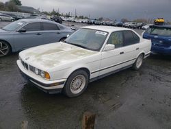 Salvage cars for sale from Copart Vallejo, CA: 1992 BMW 525 I Automatic