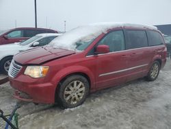 Salvage cars for sale from Copart Woodhaven, MI: 2012 Chrysler Town & Country Touring
