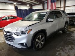 Chevrolet salvage cars for sale: 2019 Chevrolet Traverse LT