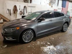 Salvage cars for sale at auction: 2018 Ford Fusion TITANIUM/PLATINUM