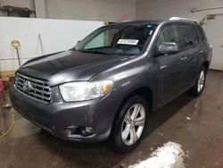 Salvage cars for sale at Elgin, IL auction: 2009 Toyota Highlander Limited