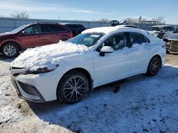 Salvage cars for sale at Kansas City, KS auction: 2021 Toyota Camry SE