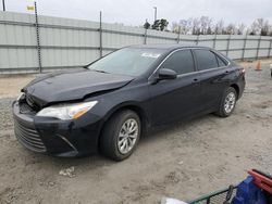 Vehiculos salvage en venta de Copart Lumberton, NC: 2017 Toyota Camry LE