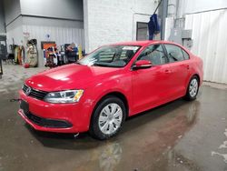 Salvage cars for sale from Copart Ham Lake, MN: 2014 Volkswagen Jetta SE