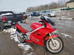 Salvage cars for sale from Copart Pekin, IL: 1991 Honda VFR750 F