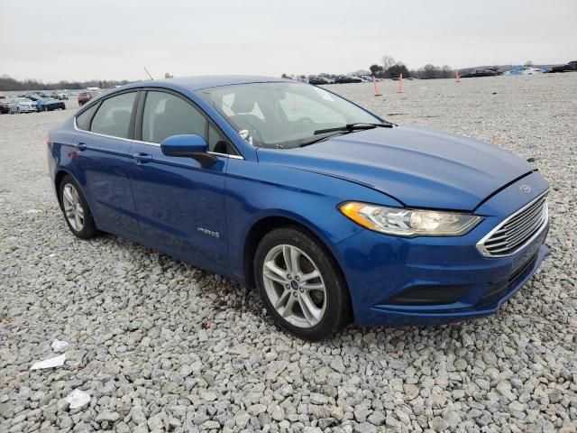 2018 Ford Fusion SE Hybrid