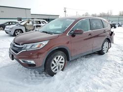 Salvage cars for sale at Leroy, NY auction: 2015 Honda CR-V EX