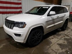 Salvage cars for sale at Anchorage, AK auction: 2017 Jeep Grand Cherokee Laredo