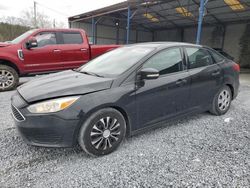 Salvage cars for sale from Copart Cartersville, GA: 2015 Ford Focus S