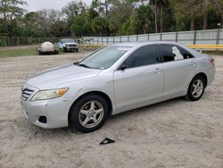 Salvage cars for sale at Fort Pierce, FL auction: 2010 Toyota Camry Base