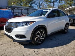 Salvage cars for sale at Austell, GA auction: 2019 Honda HR-V Sport