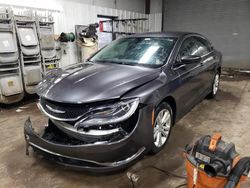 Chrysler 200 Limited salvage cars for sale: 2015 Chrysler 200 Limited