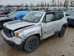 Jeep Renegade Trailhawk salvage cars for sale: 2018 Jeep Renegade Trailhawk