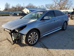 Salvage cars for sale from Copart Wichita, KS: 2016 Hyundai Sonata Sport