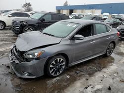 Salvage cars for sale from Copart Woodhaven, MI: 2019 Nissan Sentra S