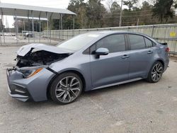 Salvage cars for sale from Copart Savannah, GA: 2021 Toyota Corolla SE